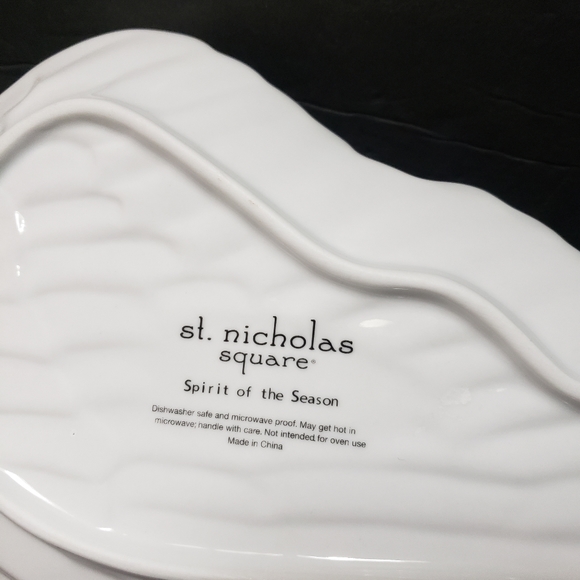 ST. NICHOLAS SQUARE "Spirit Of The Season" Serving Dish - Picture 7 of 7